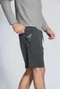 Pantalones cortos deportivos para hombre, pantalones cortos para Yoga, correr, correr, Fiess, mallas de entrenamiento de carreras, pantalones atléticos de entrenamiento de secado rápido para gimnasio, novedad de verano de 2021