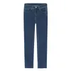 Calças do comprimento do tornozelo da mola de IEFB para homens na moda calças da moda coreana Blue Jeans Mens reta calças elásticas do pernas de ELÁSTICA Y4528 210524