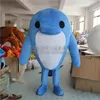 Costume da bambola mascotte Custom Made Baby Seal Cartoon Doll Costume Marine Animal Doll Head Wear Walking Dolphin Costume Mascot