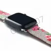 G designer Strap Watchbands 42mm 38mm 40mm 44mm iwatch 2 3 4 5 bands Leather bee snake flower Bracelet Fashion Stripes O007