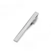 Simple Business Suit Tie Clip for men Blank Silver Tone Metal Fashion Necktie Neck Clips bar Jewelry Will and Sandy