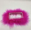 Draagbare Lash Box Eyelash Case Feather Gift Wrap Pearl Rechthoek Verpakkingsdozen Acryl Mode Wimpers Opslag 9 Kleuren Gemengd