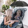 Universal Parasol for Pushchairs and Buggies Pushchair Umbrella for Sun and with Rain Cover Sun Protection Stroller Umbrella H1015243g