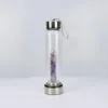 Nya Natural Quartz Gem Glas Vattenflaska Direkt Dricksglas Kristall Cup 8 Styles transport