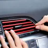 5M Plating PVC Sticker Car Interior Outlet Strip Dashboard Door Edge Moulding Trim Universal Auto Internal Decorate Accessories