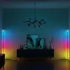 Moderne vloerlamp dimbare RGB hoek slaapkamer sfeer indoor decoratie stand lichtregeling per app of afstandsbediening