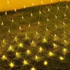 Stringhe BEIAIDI 2x2 / 3X2M LED Natale Net Mesh Fata String Light Matrimonio all'aperto Finestra Ghiacciolo Ghirlanda Illuminazione natalizia