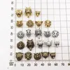 Metal Alloy Vintage Lion Tiger Head Loose Beads Animal Diy Jewelry Making Components Accessories for Bracelet Wholesale Price