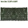 100cm*300CM Encrypted Artificial Hedge Simulation Green Plants Privacy Fence for Outdoor Garden Courtyard 210624