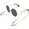 Chic Sunglasses Chains Necklace Crystal Beadeds Eyeglasses Cords Holder Non-slip Reading Glasses Retainer Lanyard Strap