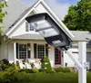 Lampione stradale solare integrato 30W 60W 90W Sensore di movimento radar Temporizzazione dell'illuminazione esterna + Telecomando IP67 Luci da parete da giardino impermeabili per cortile Plaza