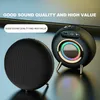 2021 The latest solar charging wireless bluetooth speaker stereo subwoofer portable outdoor music center with flashlight FM radi