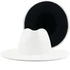 Boinas masculinas mulheres céu azul branco de retalhos de retalhos de lã feltro de jazz fedora festa de moda de moda chapéu formal brim panamá trilby cap28684445