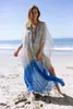 Donna Chiffon Beach Cover Up Print Tunica per Robe De Plage Costume da bagno Ups Sarong Bikini Beachwear Costumi da bagno donna