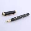 Ballpoint Pennen Jinhao 500 Metalen Gouden Zwart Relief Briefpapier Kantoor School Levert Inkt Rollerball