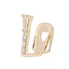 Other Gold Teeth Grills Crystal Grillz Top Single Dental Caps Rhinestone Tooth Clips Hip Hop Party Jewelry Wholesale