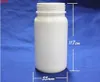 300pcs / lot kapacitet 200ml plast HDPE Tom flaska med skruvlock för piller tabletter kapselmedicin Candies Food PackagingGood Qualty