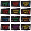 TC1321 Barber Shop Open Light Sign Incisione 3D bicolore
