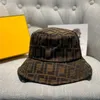 Top design Fashion Bucket Hat For Mens Womens Foldable Fishing Caps blue letters Beach Sun Visor fisherman hats250d