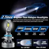 Inlong H7 LED CANBUS med Samsung Chips H4 strålkastare H8 H1 H11 9005 HB3 HB4 9006 LED-lampa Mini Auto Car Light Headlamp 6000K