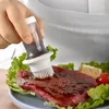 Acessórios para churrasco Alimentos ao ar livre Silicone vegetal Oliver Garrafa de óleo Pincel com cobertura de proteção Escovas Barbecue Criativo DIY RRA10874