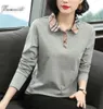 Designer Polos Mode Femme Polos À Manches Courtes Col Dames Tees Tops Classique Bureau Plaid 100% Coton Chemise Taille S -2XL