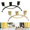 Candle Holders 3 Arms Tall Candlestick Holder Candelabra For Taper Candles Metal Wedding, Dinning, Party