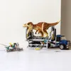 BELA 10927 Building Blocks Serie di giochi per film Lost Kingdom Tyrannosaurus Transporter Toys Regalo di Natale COMPTIBILE 759338661154