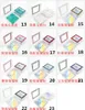 Caixa de embalagem de cílios de diamante de 32colors