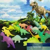 16 штук / набор мини-светящихся юрских светящихся динозавров игрушка динозавр ребёнок подарок дети новинка модель модельный заводской цена эксперт дизайн качества новейший стиль