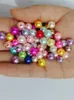 Multi Option 3/4/5/6/8/10mm Round Imitation Color Plastic Straight hole Pearl Beads DIY Jewelry Making Accessories