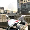 Motorfiets Clear Windscherm Cover Voorruiten Verbrede DIY Wind Deflectors bromfiets scooter universeel