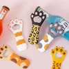 apribottiglie modelloo Silicone Cat Claw Design Soda Beer Bottle Cap Opener Multifunzione Cartoon Magnete per frigorifero Utensili da bar da cucina