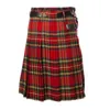 Casual Pleated Scottish Kilts Mens Fashion Pants last Personlighetsbyxor Plaids Mönster Löst halva kjolar Male Men's314U