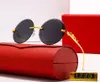 Högkvalitativ designer Womens Solglasögon Lyxig Forntida Sun Glasögon Mens Mode Kör Polaroid Linser Glasögon Adumbral med Box 6Colors WX57
