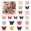 1Box ​​Alloy Emalj Charms Butterfly Dragonfly Bees Groda Mushroom Pendants för armband Örhängen Smycken Göra DIY Tillbehör