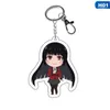 Anime Kakegurui Keychain Figur Plastklassisk Unisex Trendy Cosplay Söt All Kompatibel G1019