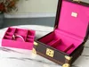 RealFine888 Totes 5A M20040 Coffret Joaillerie Jewelery Box Case Väskor Handväska med damm Bag196b