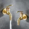 Carved Wall Mount Zinc Alloy Antique Bibcock Garden Wash Basin Faucet Decorative Outdoor Mop Taps Torneira Parede Bathroom Sink Fa3119639