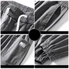 Lente herfst vrachtbroek heren trendy buiting enkel gebonden broek losse elastische taille overalls harembroek groot formaat m-4XL 211006