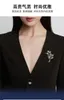 2021 Version coréenne de bouquet haut de gamme Fleur de mode Fleur All-match Vêtements Accessoires Broche INS