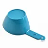 Пластиковые измерительные инструменты Установите кухонные чашки для сухих жидкостных ингредиентов Выпечки посуда