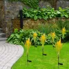 Solarlampen Outdoor LED Weizenlampe Wasserdichte Gartendekoration Innenhof Lichterkennungssimulation