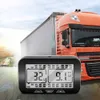 Ciężarówki Solar Power TPMS Samochód Osiemnaście opon ciśnienia Alarm 24-godzinny Monitor Auto Bezpieczeństwo System OSTRZEŻENIE OSTRZEŻENIE OSTRZEŻENIE