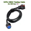 Narzędzia diagnostyczne MB Star C4 Plus Funkcja doip SD Zestaw Connect z 16pin kabel OBD narzędzia multiplekserowe