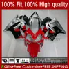 Spritzgusskörper für HONDA CBR 600F4i 600CC 600 F4i FS CC F4 i 04-07 55Nr.69 CBR600F4i CBR600FS 2004 2005 2006 2007 CBR600 F4i 04 05 06 07 OEM-Verkleidungsset glänzend rot schwarz