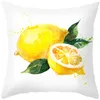 Pillow Cover Home Decor Yellow Fruit Plant Bicycle Printed Cushion Covers Body Pillowcase Decorative Sofa Throw Pillows Cushion/Decora Cushi