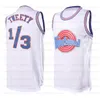 NCAA Mens Movie Space Jam 2 Джерси Баги MJ Bunny D.duck! TAZ 1/3 Tweety Michael 22 Bill Murray 10 Lola Basketball Jerseys Z1