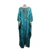 Odzież etniczna afrykańska sukienka dla kobiet Oversize diament Abaya marokański Kaftan suknia wieczorowa dubaj kaftan Dashiki Nigeria Rob3326