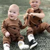 Baby-Pyjamas, Kleinkind-Kleidungssets für Mädchen, volle Ärmel, Kinder-Nachtwäsche, XXX-Jungen und Herbst-Winter-Kleidung 211109